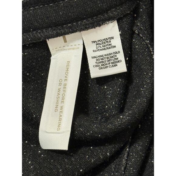 Loft A-Line Flared Fleece Skirt, Size M - Picture 5 of 5